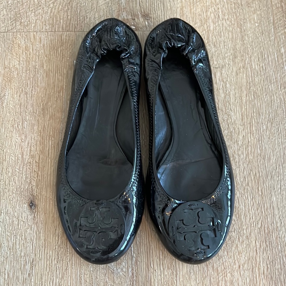Tory Burch patent leather flats